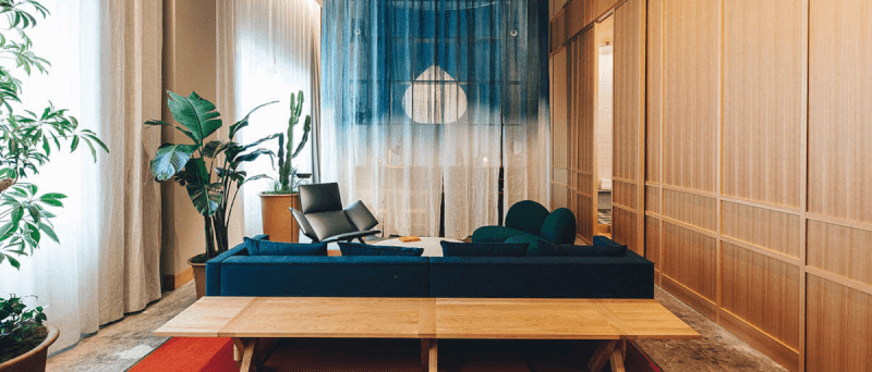 Interiorismo hotel K5 Tokyo minimalismo | Vedek Revestimientos