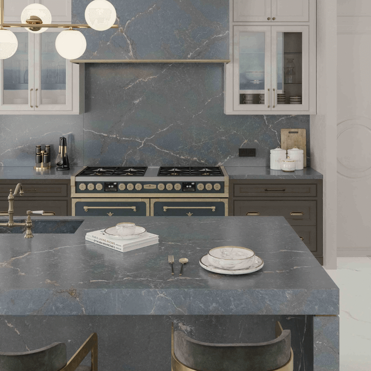 Parisien Bleu Silestone | Vedek Revestimientos