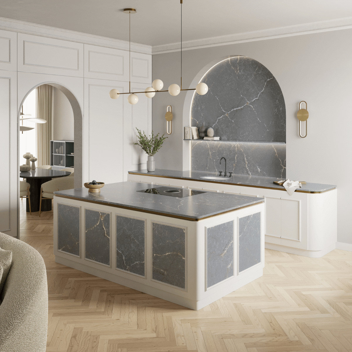 Parisien Bleu Silestone | Vedek Revestimientos
