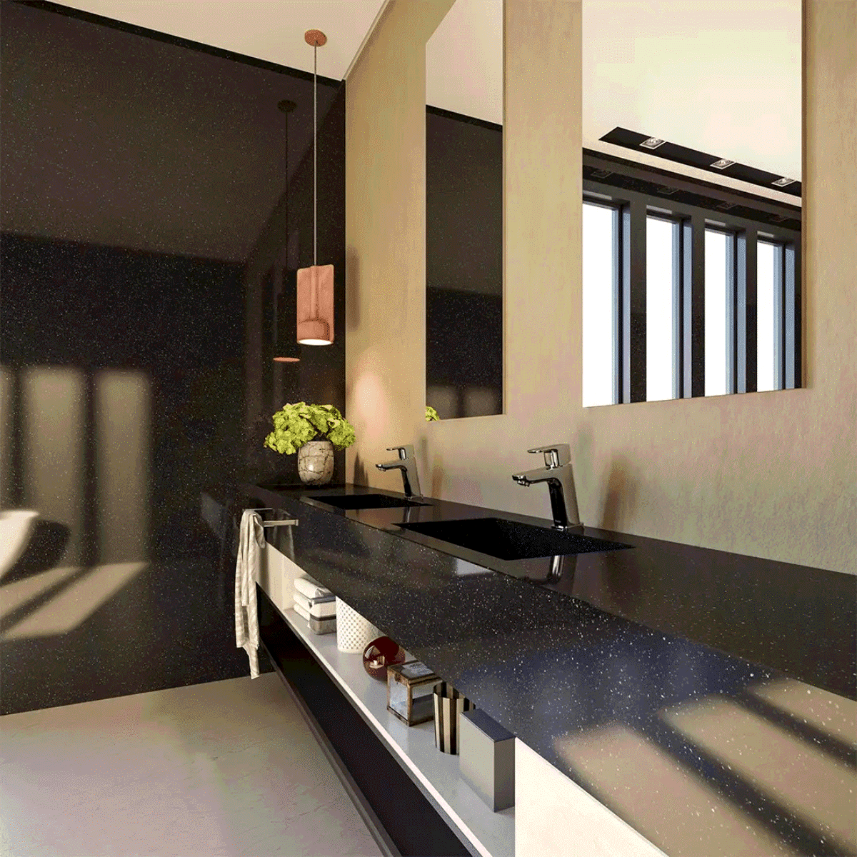 Desert Black Purastone Prima | Vedek Revestimientos