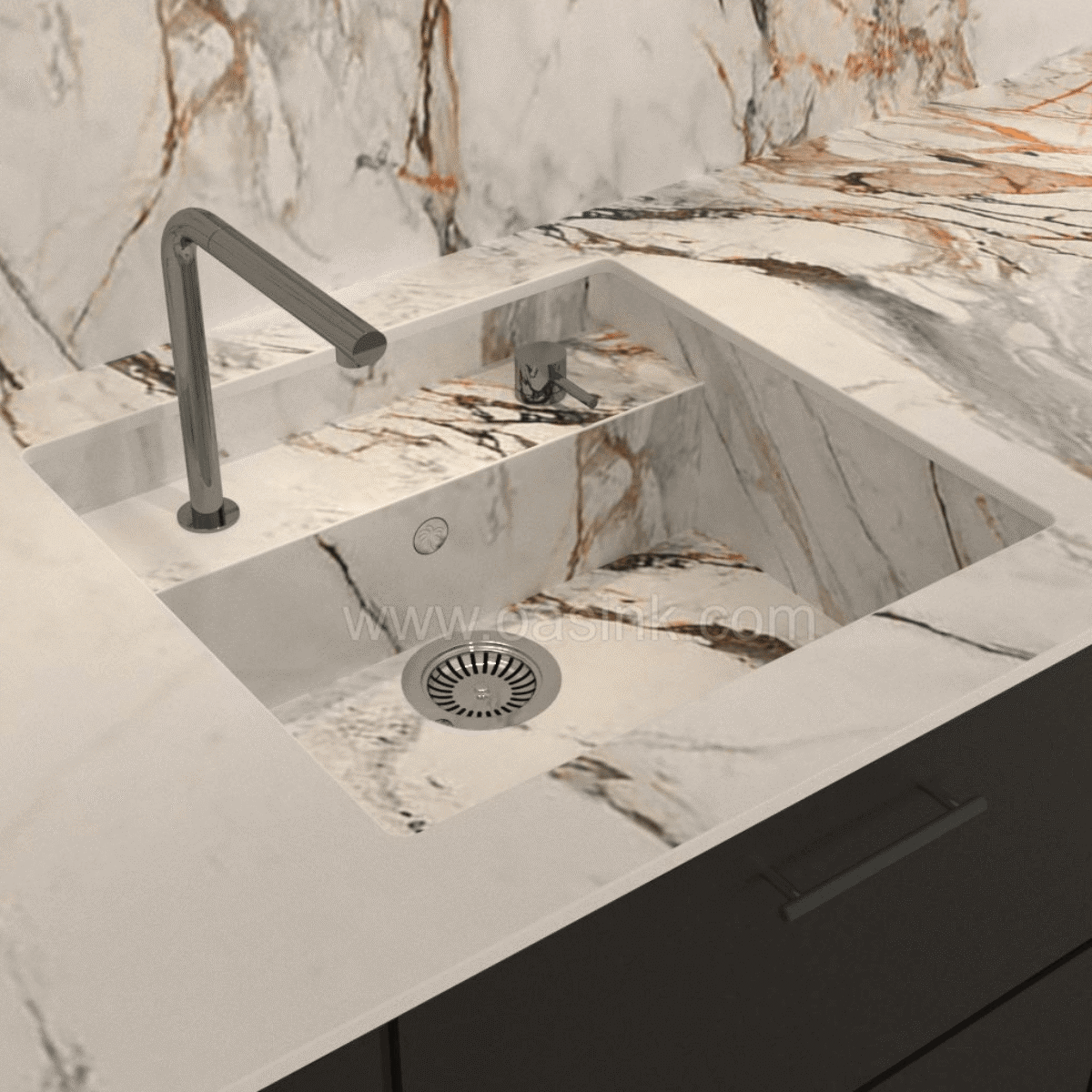 Calacatta Luxe Neolith | Vedek Revestimientos