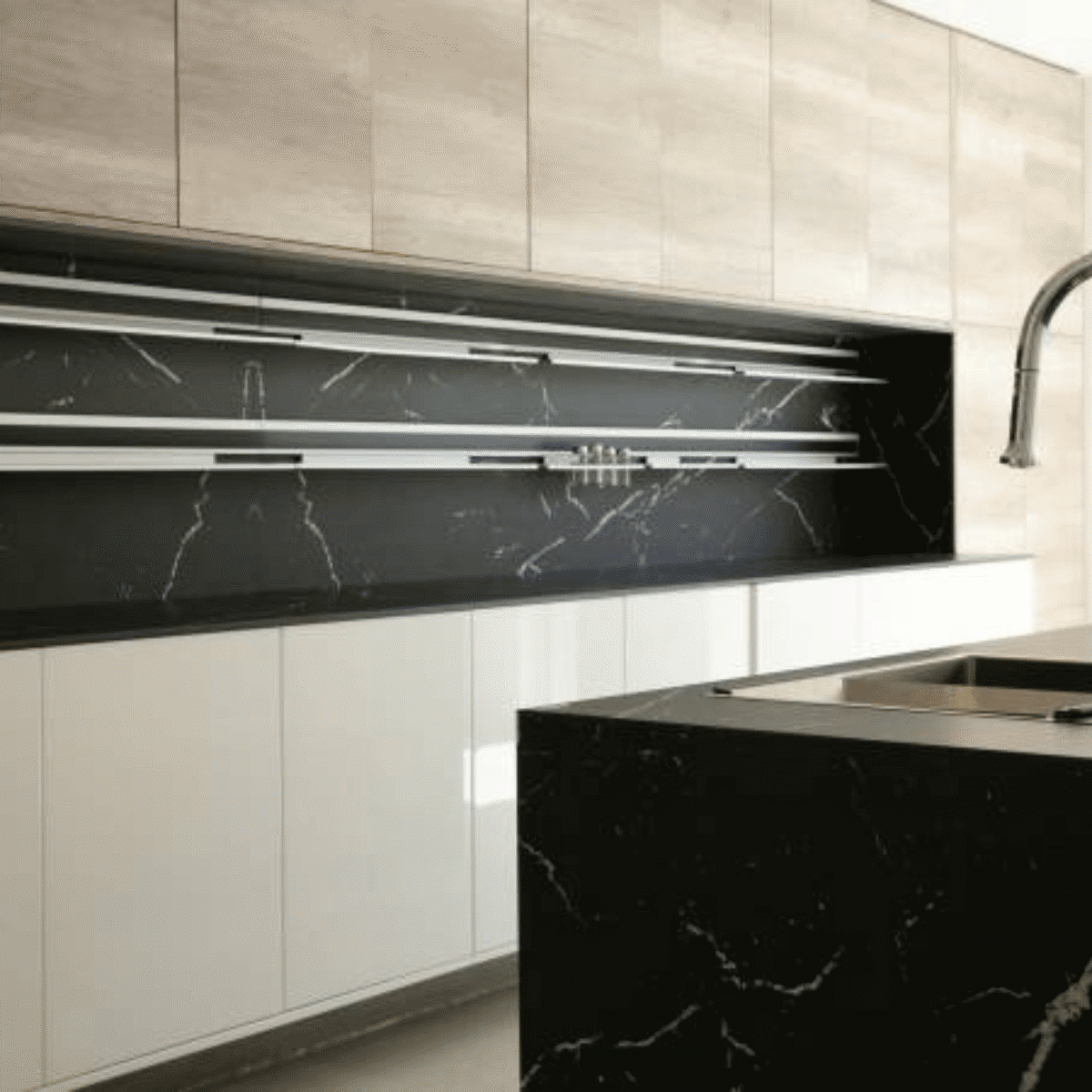 Nero Marquina Neolith | Vedek Revestimientos