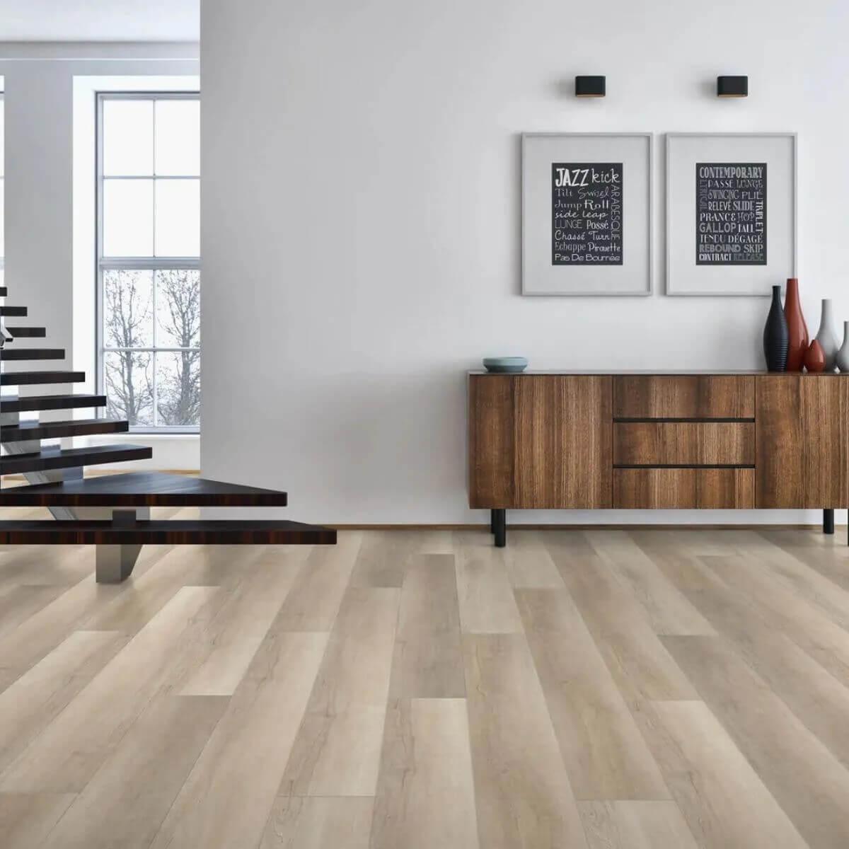 Piso SPC Vinílico Símil Madera SPC Click Sandalwood 4mm | Vedek Revestimientos