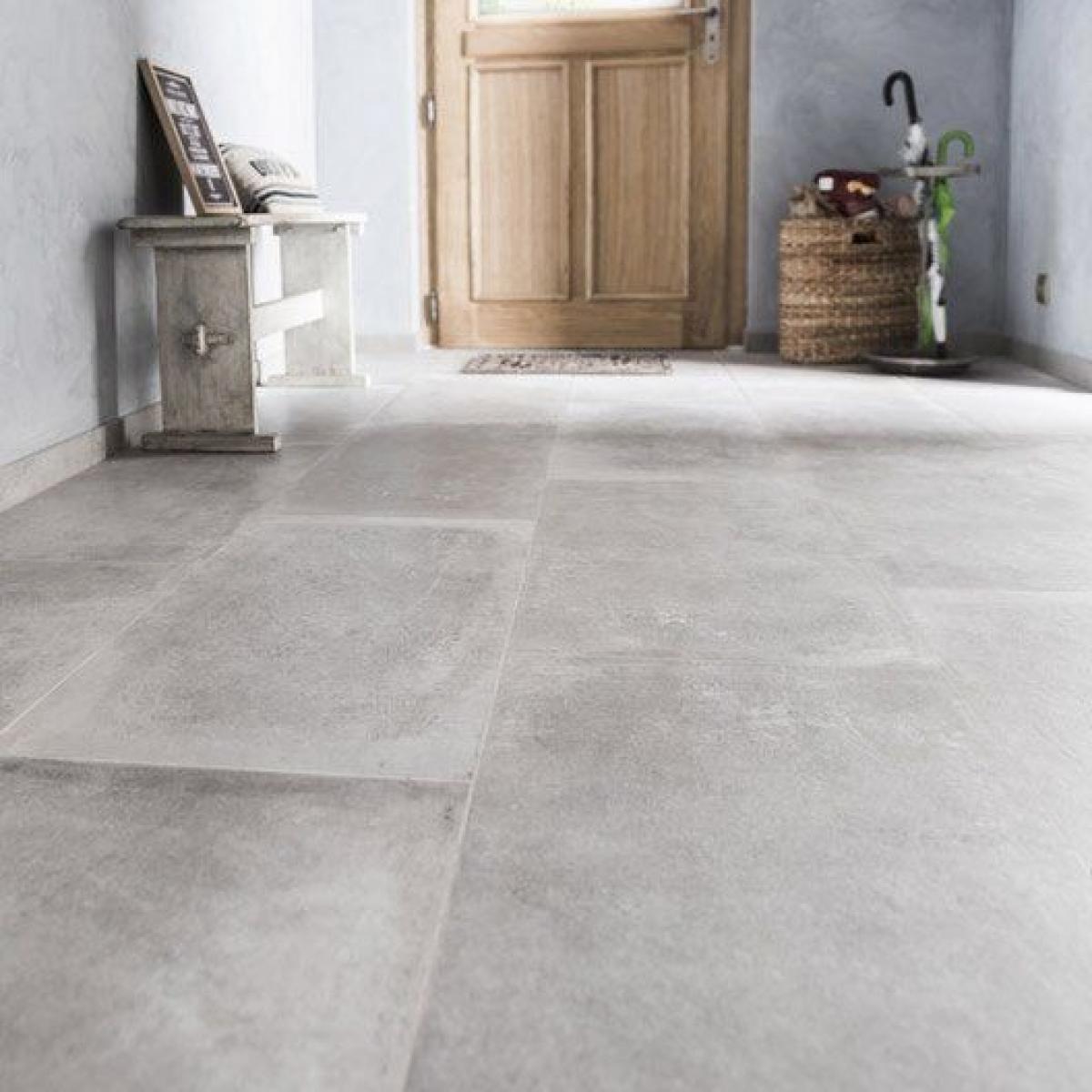Porcelanato Símil Cemento Malba Tiza 58x117 cm-Cerro Negro | Vedek Revestimientos