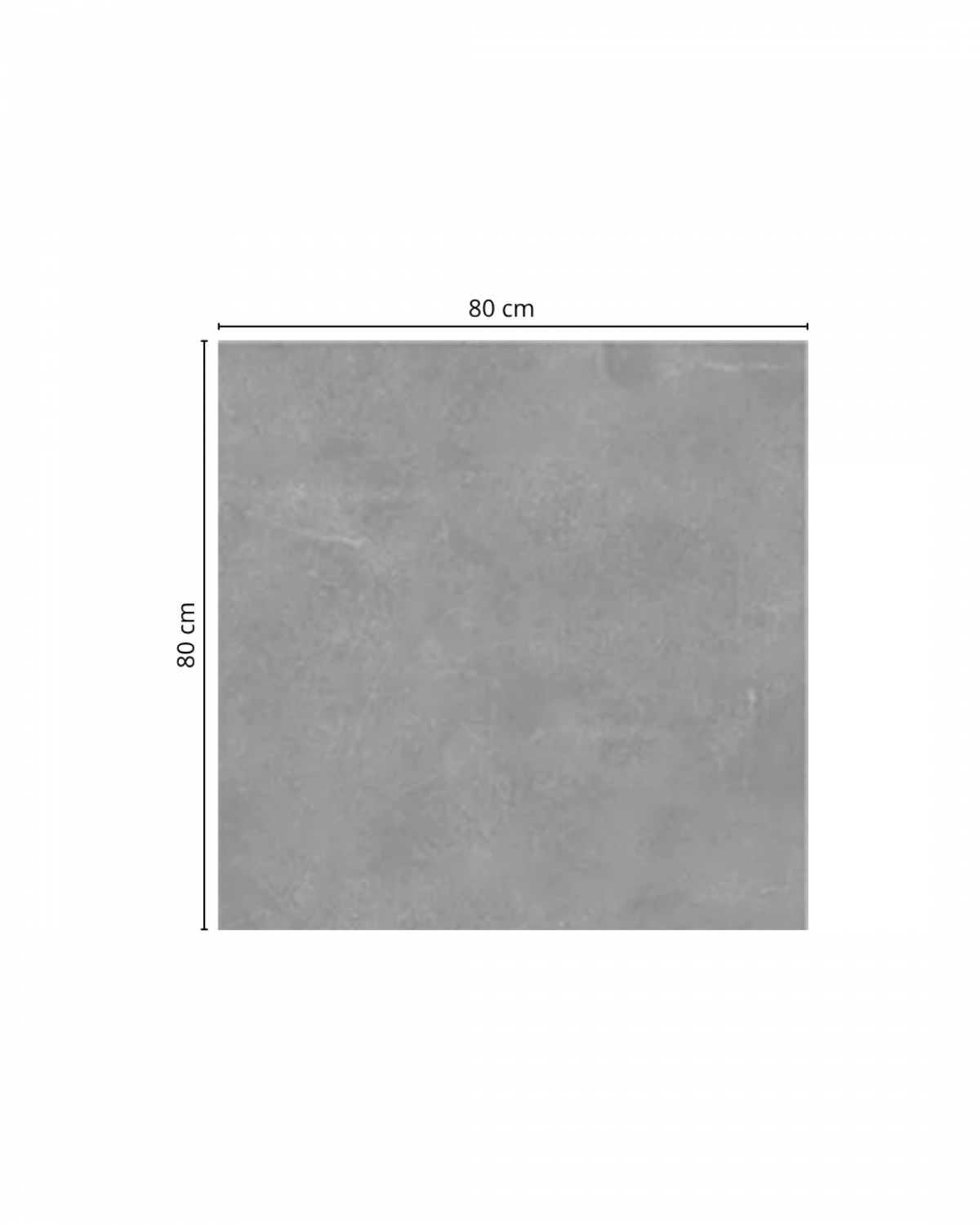 Porcelanato Símil Cemento Century Platinum-80X80 cm | Vedek Revestimientos