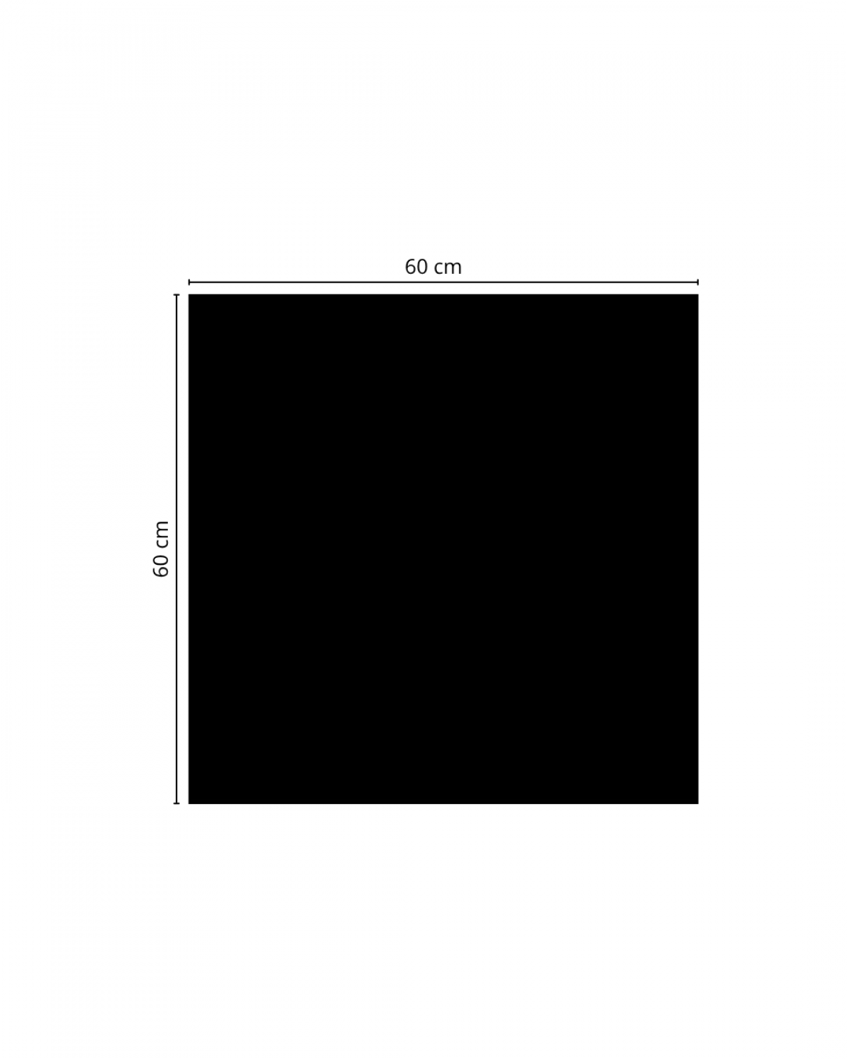 Porcelanato Simil Mármol Negro Puro Brillante RC 60cm x 60cm | Vedek Revestimientos