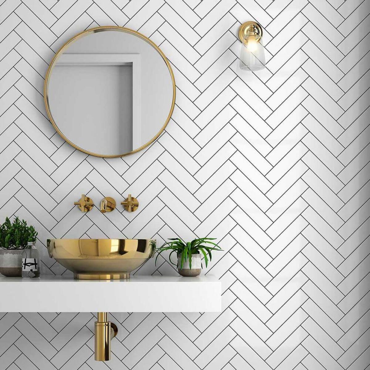 Cerámica Finlandia Soft Blanco 5x21 cm | Vedek Revestimientos