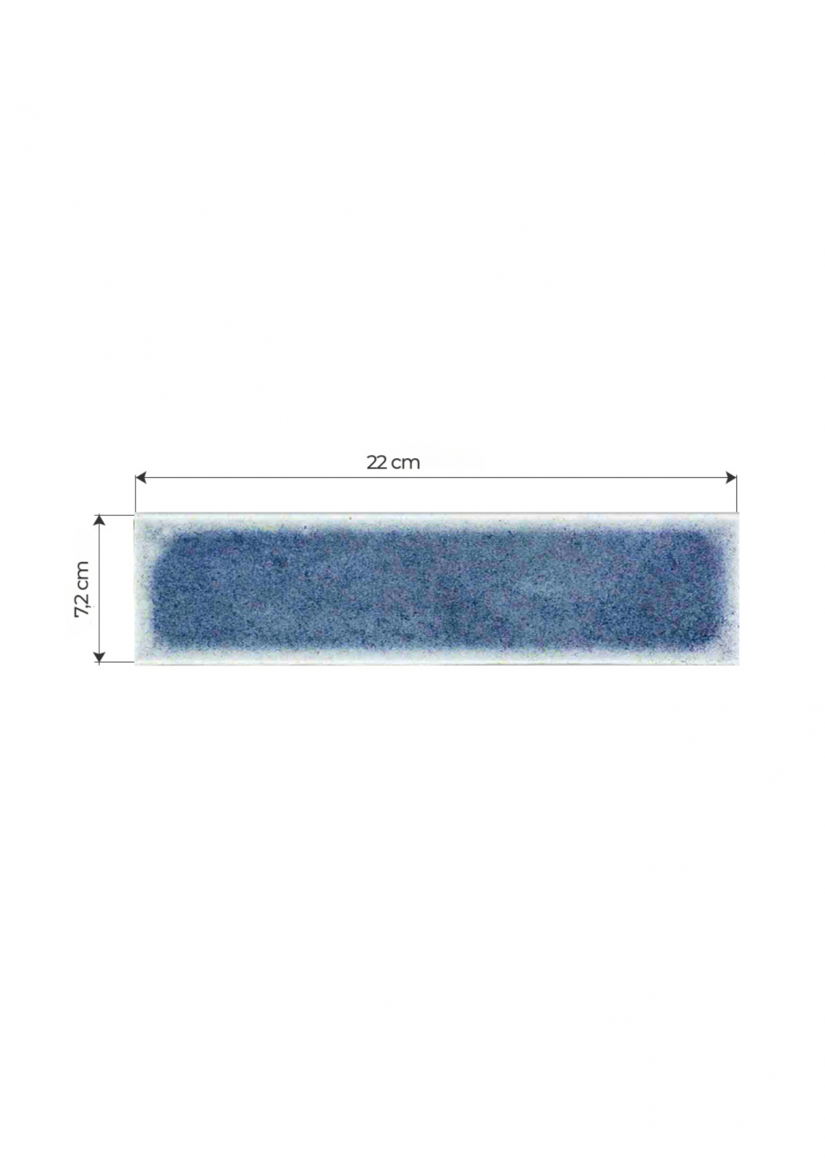 Cerámica Deep Blue 7,2 x 22 cm | Vedek Revestimientos