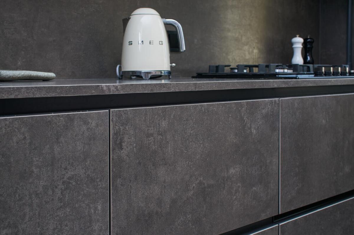Cement Dark Grey - Piedra Sinterizada Vedek | Vedek Revestimientos
