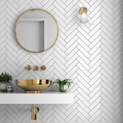 Cerámica Finlandia Soft Blanco 5x21 cm | Vedek Revestimientos